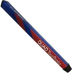 CaddiesShack Garsen QUAD Tour Proto Non Tapered Putter Grips -CLUBS Sales shop Garsen Quad Tour Proto Blue Red Non Tapered