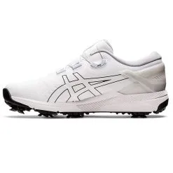 Asics Gel-Course Duo BOA Spiked Golf Shoes -CLUBS Sales shop GelCourseDuoBOASpiked WhiteBlack3