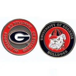 J&M NCAA Double Sided Collegiate Golf Ball Marker Coins 87 J&M NCAA Double Sided Collegiate Golf Ball Marker Coins -CLUBS Sales shop Georgia