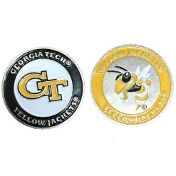 J&M NCAA Double Sided Collegiate Golf Ball Marker Coins 89 J&M NCAA Double Sided Collegiate Golf Ball Marker Coins -CLUBS Sales shop GeorgiaTech ba23eb6b 8405 4bef 93e1 fffa38f0c13a