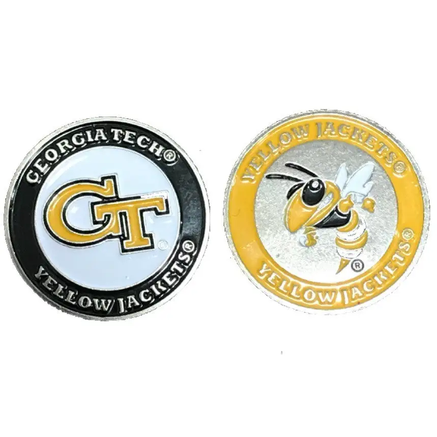 J&M NCAA Double Sided Collegiate Golf Ball Marker Coins 18 J&M NCAA Double Sided Collegiate Golf Ball Marker Coins - Image 18
