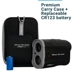 Shot Scope Golf Pro L1 Laser Rangefinder -CLUBS Sales shop Grey 480x441 Desktop 2