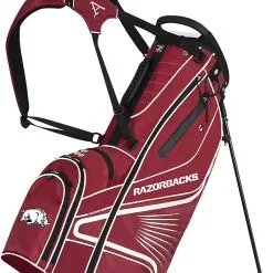 Team Golf NCAA Collegiate The Gridiron III Team Effort Stand Bag -CLUBS Sales shop Gridiron III Stand Bag Arkansas Razorbacks