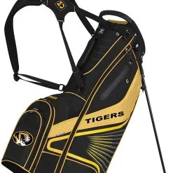 Team Golf NCAA Collegiate The Gridiron III Team Effort Stand Bag -CLUBS Sales shop Gridiron III Stand Bag Missouri Tigers