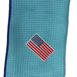 Joseph Elliott USA Embroidered Flag 18" X 18" Micro Fiber Towels 33 Joseph Elliott USA Embroidered Flag 18" X 18" Micro Fiber Towels -CLUBS Sales shop JE14 scaled