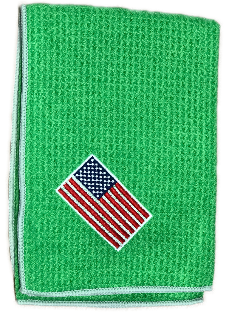 Joseph Elliott USA Embroidered Flag 18" X 18" Micro Fiber Towels 4 Joseph Elliott USA Embroidered Flag 18" X 18" Micro Fiber Towels - Image 4