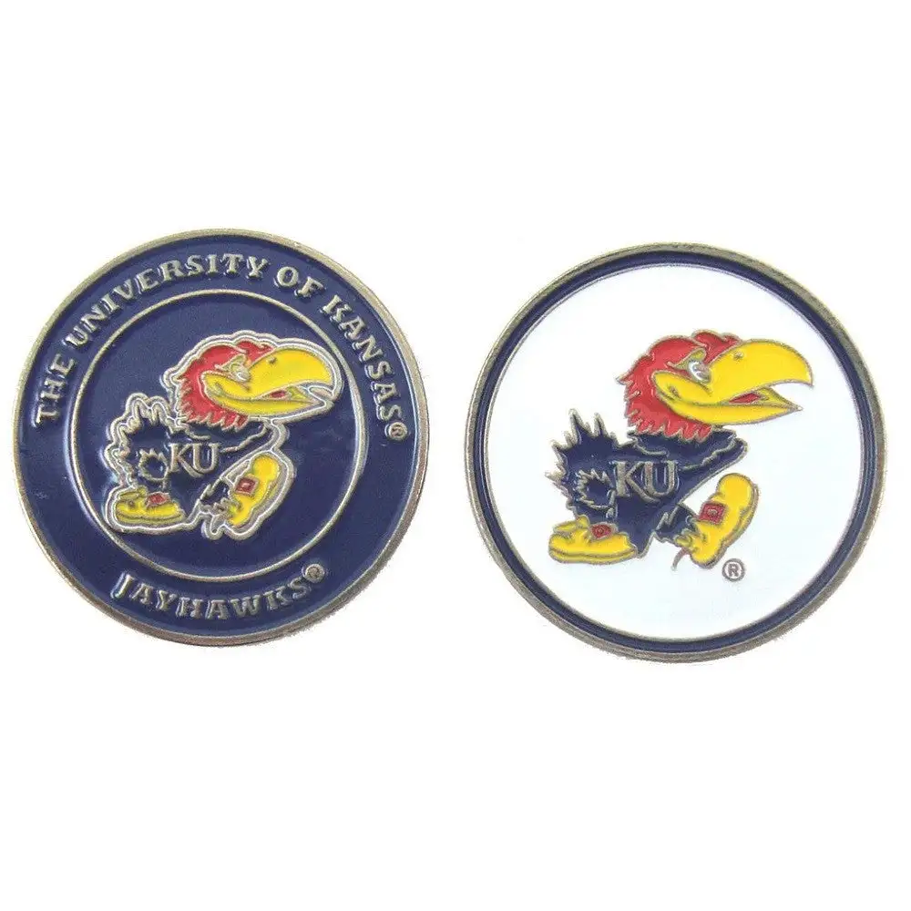 J&M NCAA Double Sided Collegiate Golf Ball Marker Coins 2 J&M NCAA Double Sided Collegiate Golf Ball Marker Coins - Image 2