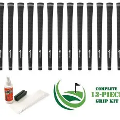 Hireko Karma Velour Golf Swing Grips 22 Hireko Karma Velour Golf Swing Grips -CLUBS Sales shop Karma Velour Black Kit