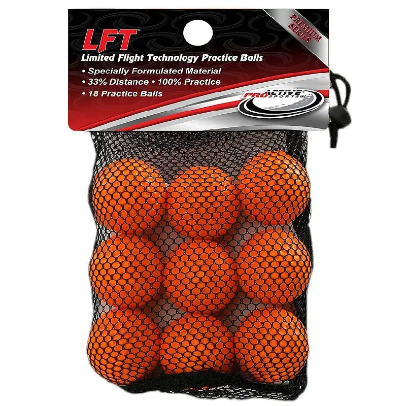 Proactive LFT Limited Flight Technology Golf Balls - 18 Pack 1 Proactive LFT Limited Flight Technology Golf Balls - 18 Pack