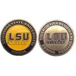 J&M NCAA Double Sided Collegiate Golf Ball Marker Coins 113 J&M NCAA Double Sided Collegiate Golf Ball Marker Coins -CLUBS Sales shop LSU1