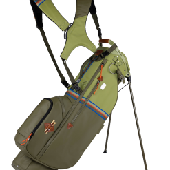 Sun Mountain 2023 Sonnenalp Mid-Stripe Dual Strap Stand Bag -CLUBS Sales shop N230127 loden moss inferno