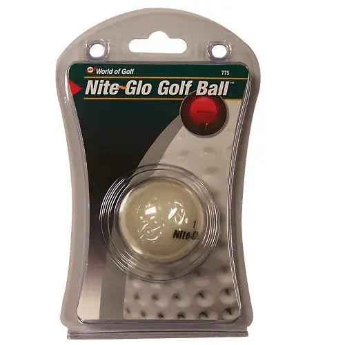 CaddiesShack Nite-Glo Glowing Night Time Golf Ball 1 CaddiesShack Nite-Glo Glowing Night Time Golf Ball