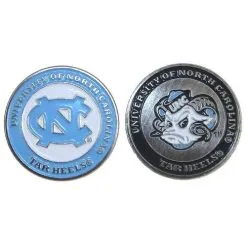 J&M NCAA Double Sided Collegiate Golf Ball Marker Coins 124 J&M NCAA Double Sided Collegiate Golf Ball Marker Coins -CLUBS Sales shop NorthCarolina