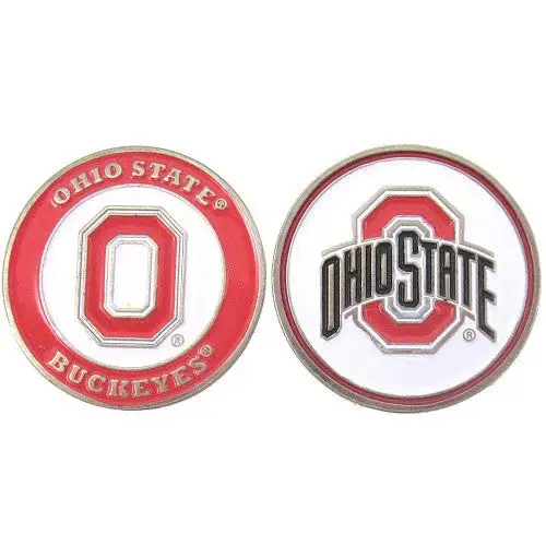 J&M NCAA Double Sided Collegiate Golf Ball Marker Coins 55 J&M NCAA Double Sided Collegiate Golf Ball Marker Coins - Image 55