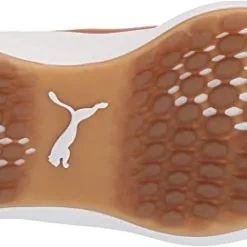 Cobra Golf Puma Ignite Fasten8 Crafted Laced Golf Shoes -CLUBS Sales shop PumaFasten8Crafted WhiteLeatherBrown3