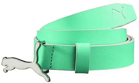 Golf Direct Now Puma Skinny Pop Fitted Belt -CLUBS Sales shop Puma Skinny Pop Fitted Belt Aqua