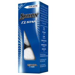 Cleveland Golf Srixon Q-Star Golf Balls -CLUBS Sales shop Q STAR6Sleeve PureWhite