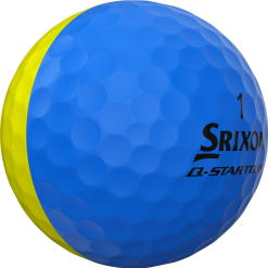 Cleveland Golf Srixon Q-Star Tour Divide Golf Balls - Dozen -CLUBS Sales shop Q StarDivideBlueYellowBall