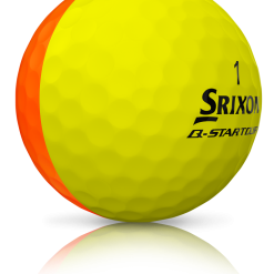 Cleveland Golf Srixon Q-Star Tour Divide Golf Balls - Dozen -CLUBS Sales shop Q StarDivideOrangeYellowBall2