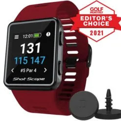 Shot Scope Golf V3 GPS Performance Tracking Watch 30 Shot Scope Golf V3 GPS Performance Tracking Watch -CLUBS Sales shop Red V3 Product 480x441 Desktop award 05bda988 50a0 44df 9658 be440ab8f835