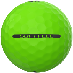 Cleveland Golf Srixon Soft Feel Brite Matte Color Golf Balls -CLUBS Sales shop SOFTFEEL13BRITEGREEN SIDEMARK