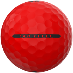 Cleveland Golf Srixon Soft Feel Brite Matte Color Golf Balls -CLUBS Sales shop SOFTFEEL13BRITERED SIDEMARK
