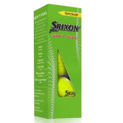 Cleveland Golf Srixon Soft Feel Golf Balls -CLUBS Sales shop SOFTFEEL13Sleeve TourYellow FLIP reflection