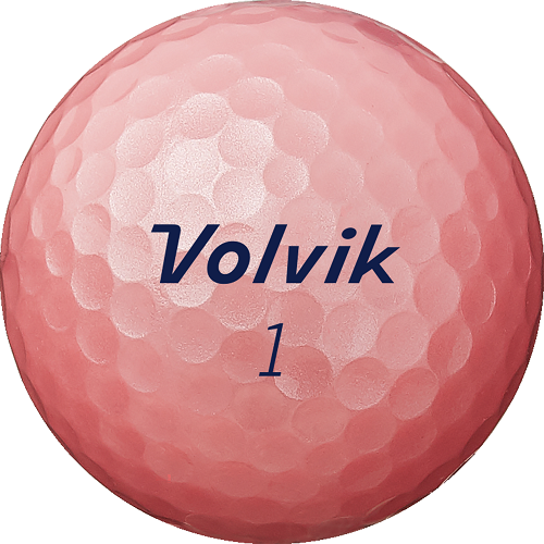 CaddiesShack Volvik Solice Half Dozen Orange/Pink 2 CaddiesShack Volvik Solice Half Dozen Orange/Pink - Image 2