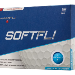 Golf Works Maxfli SoftFli Matte Finsih Golf Balls -CLUBS Sales shop SoftFli Matte Blue Box