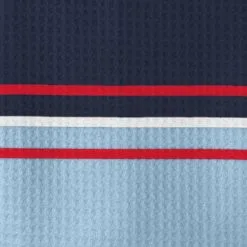 Sun Mountain Sonnenalp Mid-Stripe Golf Towel -CLUBS Sales shop Sonnenalp TOWELFROSTNAVYREDcopy