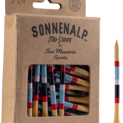 Sun Mountain Sonnenalp Mid-Stripe Golf Tees -CLUBS Sales shop Sonnenalp TeesFrost
