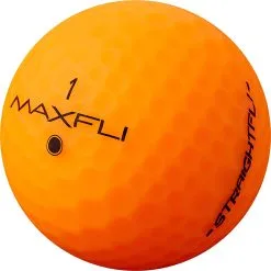 Golf Works Maxfli StraightFli Golf Balls -CLUBS Sales shop StraightFli Matte Orange 2