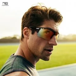 Hireko Tour Gear Gloss Black Interchangeable Sunglasses (with 5 Lense) 15 Hireko Tour Gear Gloss Black Interchangeable Sunglasses (with 5 Lense) -CLUBS Sales shop SunlgassesInterchangableLens 5