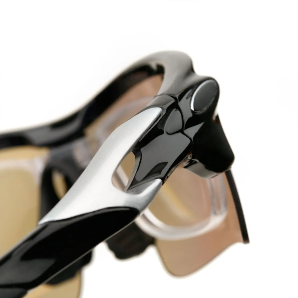 Hireko Tour Gear Gloss Black Interchangeable Sunglasses (with 5 Lense) 9 Hireko Tour Gear Gloss Black Interchangeable Sunglasses (with 5 Lense) - Image 9