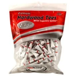 ProActive Sports Premium Hardwood Trajectory System Golf Tees -CLUBS Sales shop TE234TS100