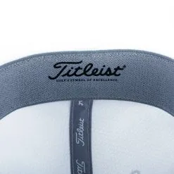 Hireko Titleist Golf Tour Elite Fitted Hat - White/Charcoal -CLUBS Sales shop TitleistTourEliteFittedCapWhiteCharcoal 4