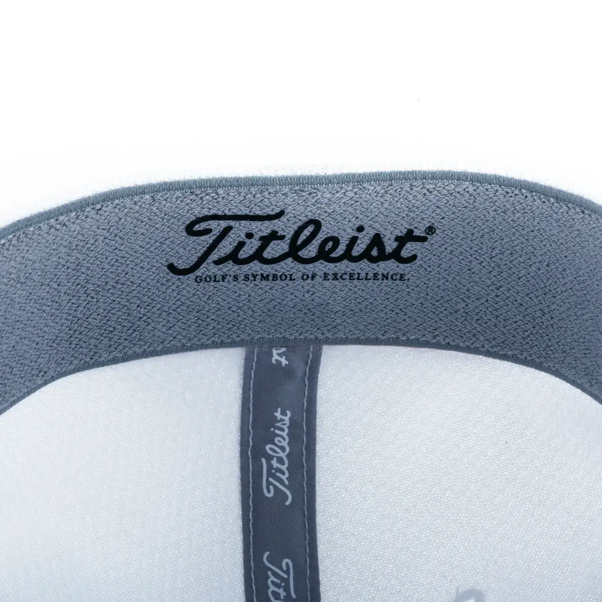 Hireko Titleist Golf Tour Elite Fitted Hat - White/Navy 3 Hireko Titleist Golf Tour Elite Fitted Hat - White/Navy - Image 3