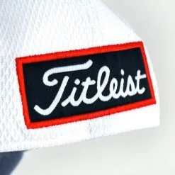 Hireko Titleist Golf Tour Elite Fitted Hat - White/Red -CLUBS Sales shop TitleistTourEliteFittedCapWhiteRed 3