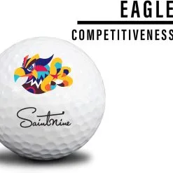 Saintnine America Saintnine U-Pro Urethane Golf Balls -CLUBS Sales shop U ProWhite3