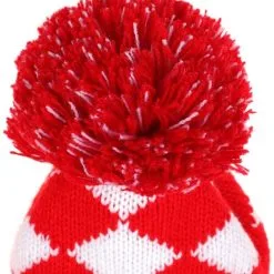 HNM Golf Volf Golf Knit Red White Diamond Headcover Set 6 HNM Golf Volf Golf Knit Red White Diamond Headcover Set -CLUBS Sales shop VolfGolfHeadcovers KnitRedSet2