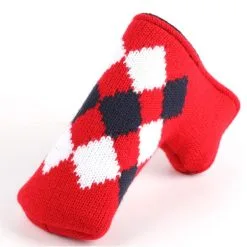 HNM Golf Volf Golf Classic Knit Putter Cover - Red