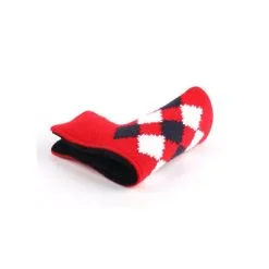 HNM Golf Volf Golf Classic Knit Putter Cover - Red -CLUBS Sales shop VolfGolfHeadcovers RedKnitPutter3