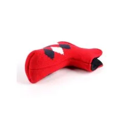 HNM Golf Volf Golf Classic Knit Putter Cover - Red -CLUBS Sales shop VolfGolfHeadcovers RedKnitPutter4