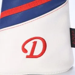 HNM Golf Volf Golf Red White Blue Leather Spider Headcovers -CLUBS Sales shop VolfGolfHeadcovers SpiderDriver1
