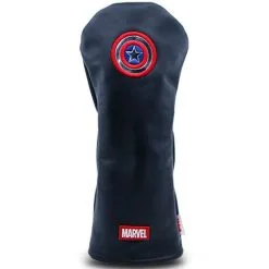 Volvik Marvel Leather Driver Headcovers -CLUBS Sales shop Volvik MarvelCaptAmericaLeatherHeadcover0