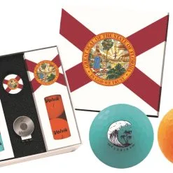 Volvik Golf Special Edition State & City Gift Packs -CLUBS Sales shop Volvik Vivid Florida State Balls