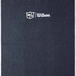 Wilson Staff Microfiber Trifold Golf Towel 16" X 21" Black -CLUBS Sales shop WIlsonTriFoldTowelBlack 2