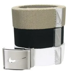 GE Wholesale Nike 3-in-1 Web Belt Packs 16 GE Wholesale Nike 3-in-1 Web Belt Packs -CLUBS Sales shop WebBelt WhiteKhakiBlack