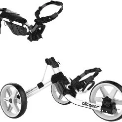 Proactive Clicgear Golf 3-Wheel Push Cart Model 4.0 -CLUBS Sales shop White 0