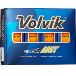Volvik 2020 Vivid XT AMT Matte Finished Golf Balls 12 Volvik 2020 Vivid XT AMT Matte Finished Golf Balls -CLUBS Sales shop XT AMT Orange